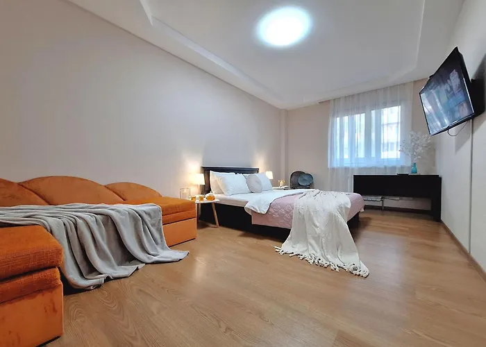Велике Ліжечко На Садовому. Мережа Alex Apartments. Цілодобове Безконтактне Заселення